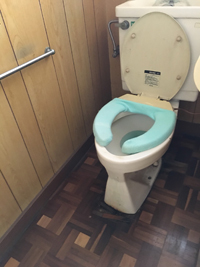 洋便器施工前