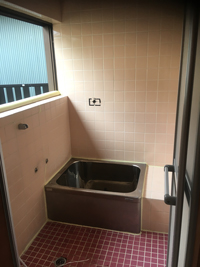ユニットバス施工前